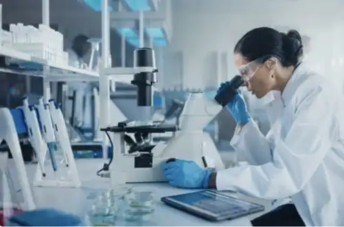 Workers in a Medical lab - Health Image